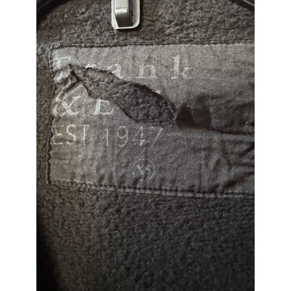 Frank & Eileen Black Fleece Funnel Neck Midi Dress XS - Picture 5 of 9